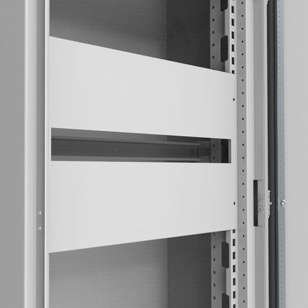 MSMCP3006-2R5 nVent Hoffman Modular front panel, 300x600, 2 DIN rails