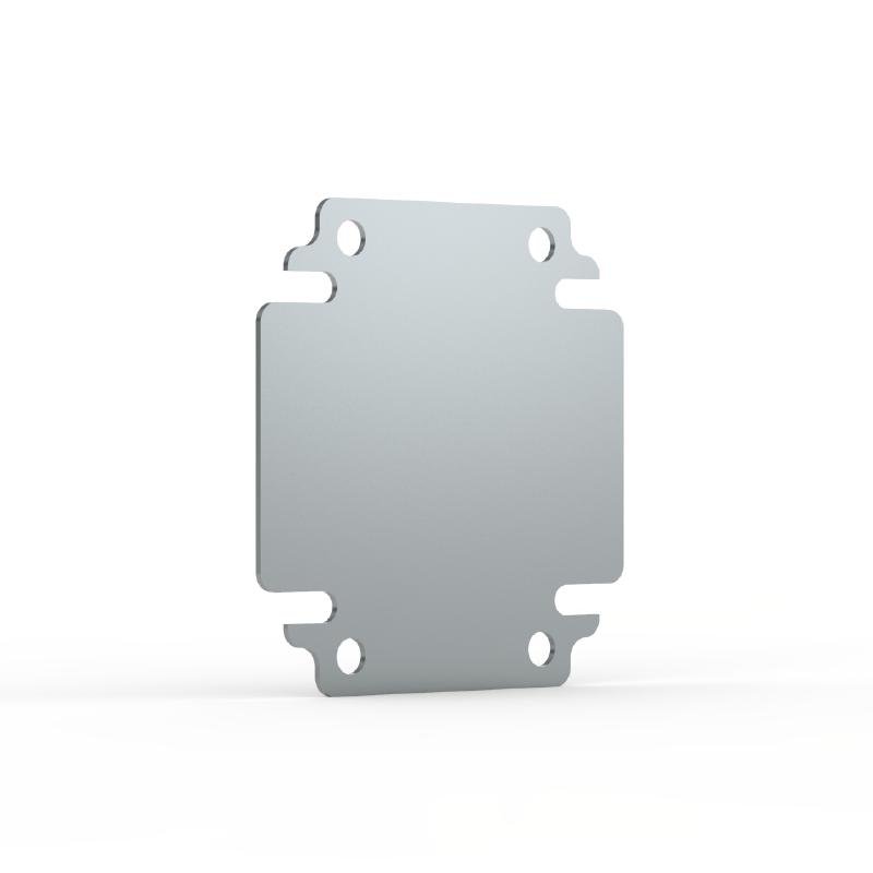 BMP3040 nVent Hoffman Mounting plate, 300x400, Galvanized steel