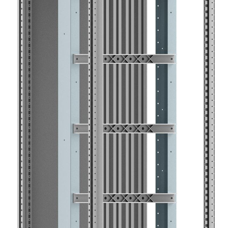 MSVH2000 nVent Hoffman Rear busbar support, 2000, for plug-in sections